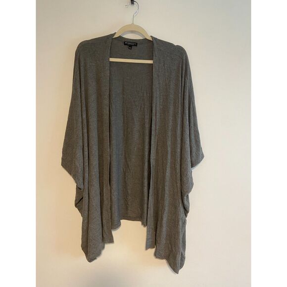 Beyond Yoga M/L Modal Batwing Cardigan Slouchy 3/4 sleeve Grey - Picture 1 of 5